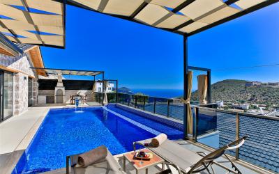 Villa Kızılkaya Duo, Kapalı Isıtmalı Havuzlu Tatil Villası