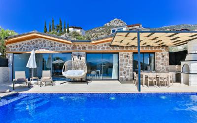 Villa Kızılkaya, Stone Architecture Villa With Secluded Rental