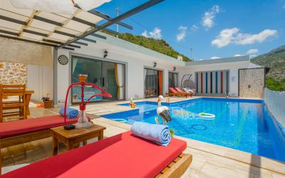 Villa Dimare, Isıtmalı Havuzlu Jakuzili Tatil Villası