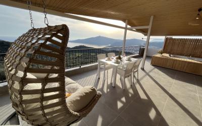 Apart Arya, Doğa ve Deniz Manzaralı Süit Daire