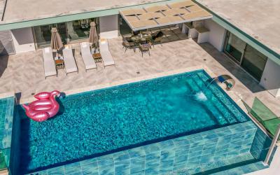 Villa Nova Deluxe, Deniz Manzaralı Saunalı Lüks Kiralık Tatil Villası
