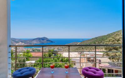 Villa Şato Buket, Deniz Manzaralı Korunaklı Villa