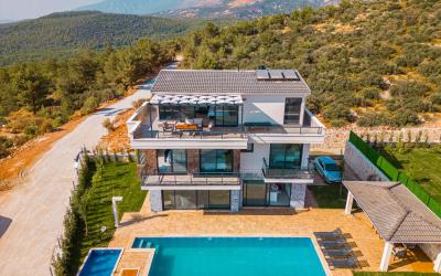 Villa Kalkan Yakut, Deniz Manzaralı Tatil Villası