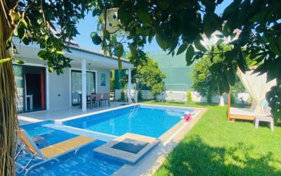 Villa Nirvana Doğa İçinde Özel Havuzlu Bahçeli Villa