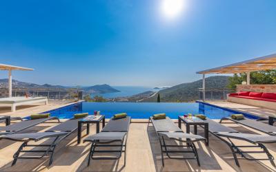 Villa Kaputaş, Deniz Manzaralı Lüks Tatil Villası