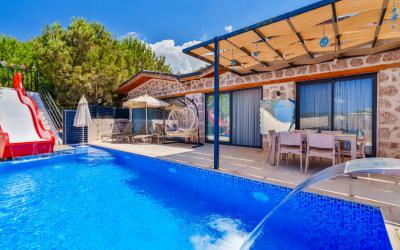 Villa Kızılkaya, Stone Architecture Villa With Secluded Rental