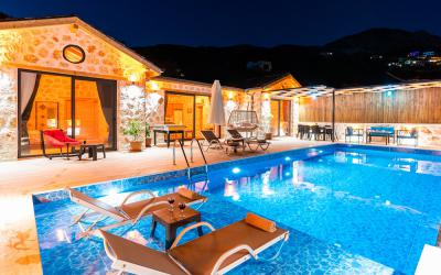 Villa Nefesim, Stone Architecture Villa With Jakuzzi